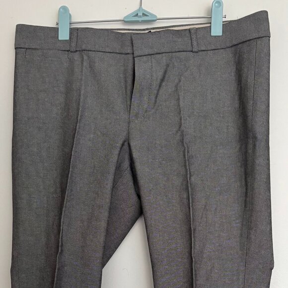 Banana Republic Sloan Grey Slacks (size 10S) - Picture 1 of 3